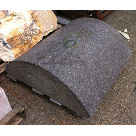 Reddish Brown Granitic Porphery 31.5''x31.5''x11'' 750lb Stone