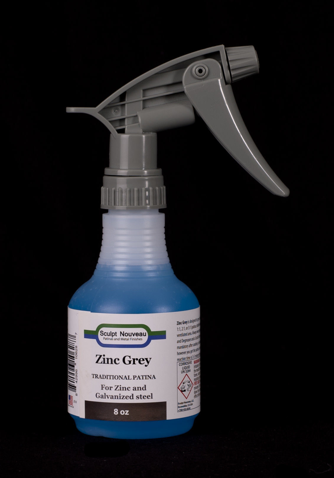 Traditional Zinc Grey Patina