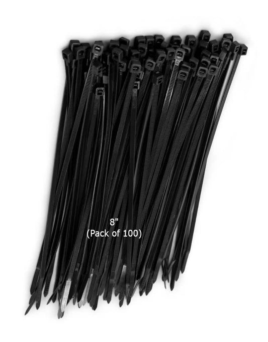 Bridas HD Nylon Negro 8'' (100 uds)